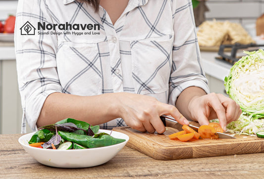 How Does Norahaven Wooden Kitchenware Optimize the "Wash-Cut-Stir" Flow in Small Kitchens?