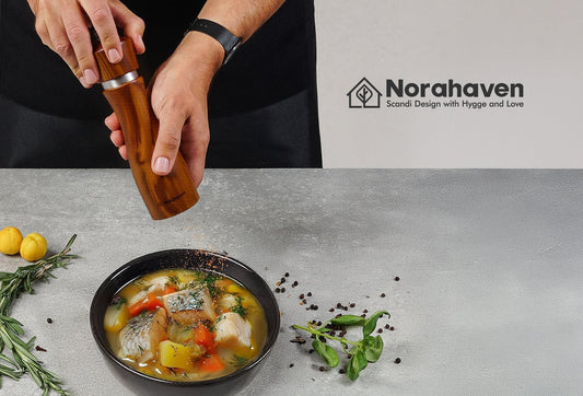 Potato Seasoning Always Bland? Norahaven Grinder Fresh-Lock Contrast Fresh vs Pre-Ground Spice Gap