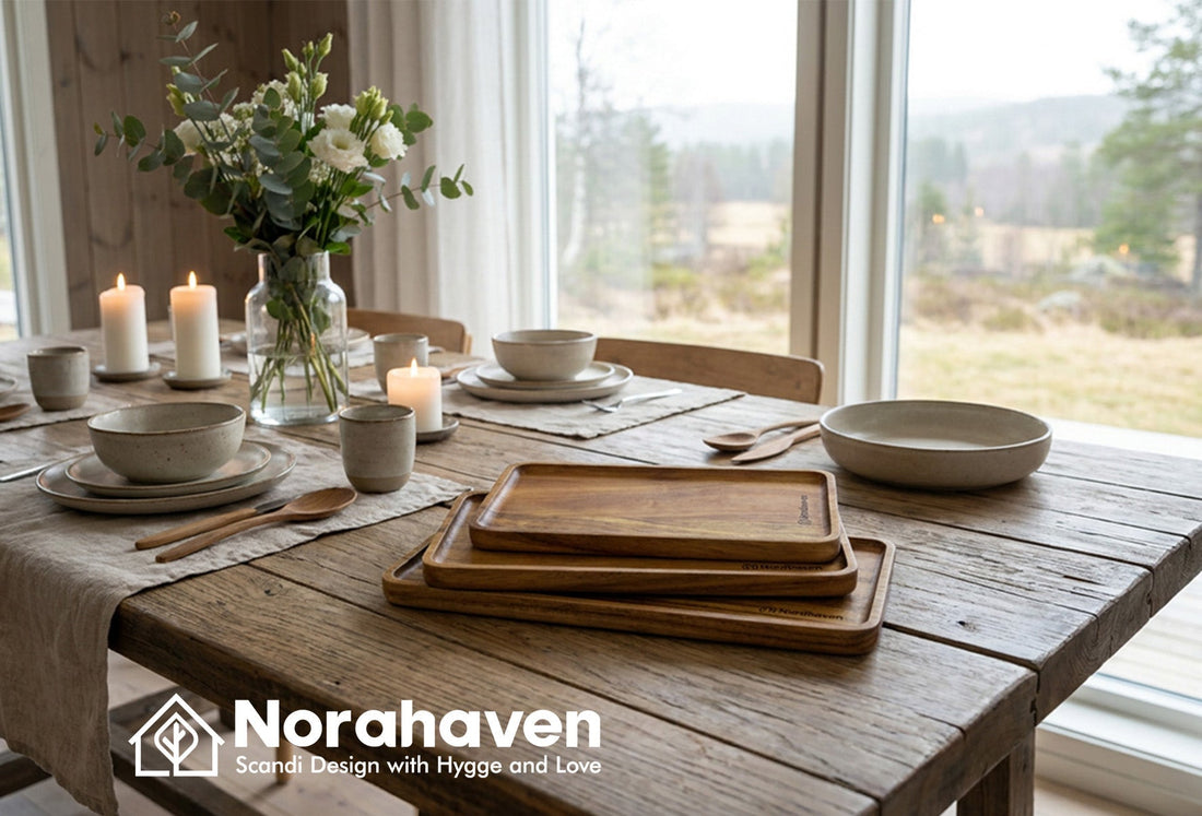 No Two Are Ever the Same: Why Every Acacia Wood Tray Set Feels Like a Personal Nordic Masterpiece