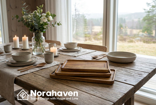 No Two Are Ever the Same: Why Every Acacia Wood Tray Set Feels Like a Personal Nordic Masterpiece