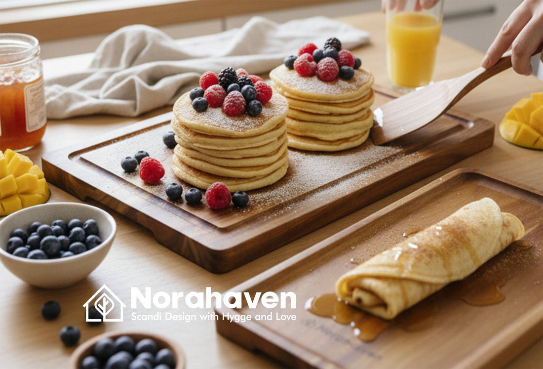 Why Do Nordic Pancakes Need Wooden Tools? Norahaven Makes Your Breakfast Easier and Tastier