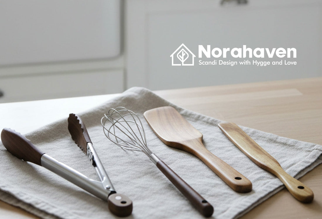 Nordic Zero Waste Cooking, Why Need Good Helper? Norahaven Scraper Tongs's Eco Practical