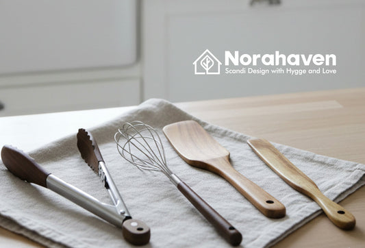 Nordic Zero Waste Cooking, Why Need Good Helper? Norahaven Scraper Tongs's Eco Practical