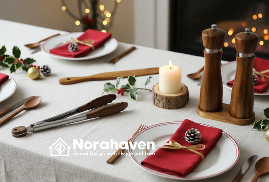 Why Christmas Feast Need Wood Kitchenware? Norahaven Replicate Nordic 3 Signature Dish