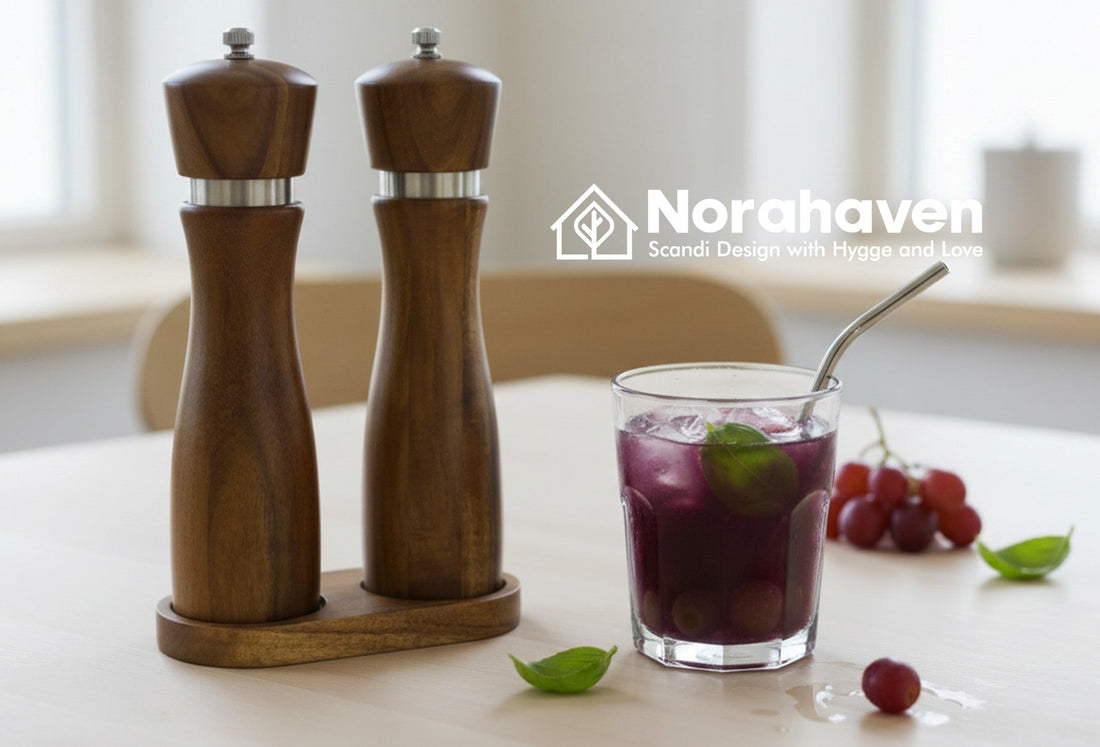 Wooden Grinder, Why Fresh Grind Sea Salt More Natural? Norahaven's Nordic Cold Brew Secret