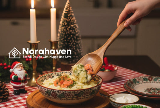Wood Spatula, Why Stir Potato No Stick Bottom Lock Flavor? Norahaven's Fresh Rich Nordic Secret
