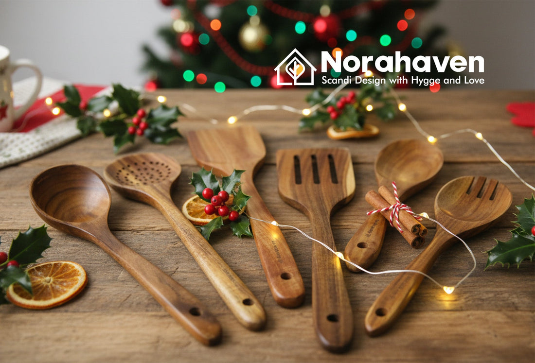 Christmas Gift, Why Choose Wood Kitchen Set? Norahaven's Special Offer Heart