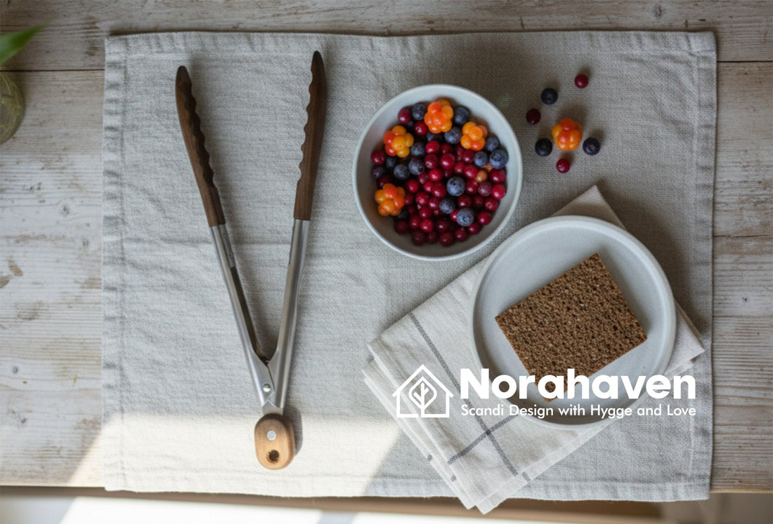 Wooden Tongs, Why Grip Organic Small Fruits Gently? Norahaven's Nordic Secret