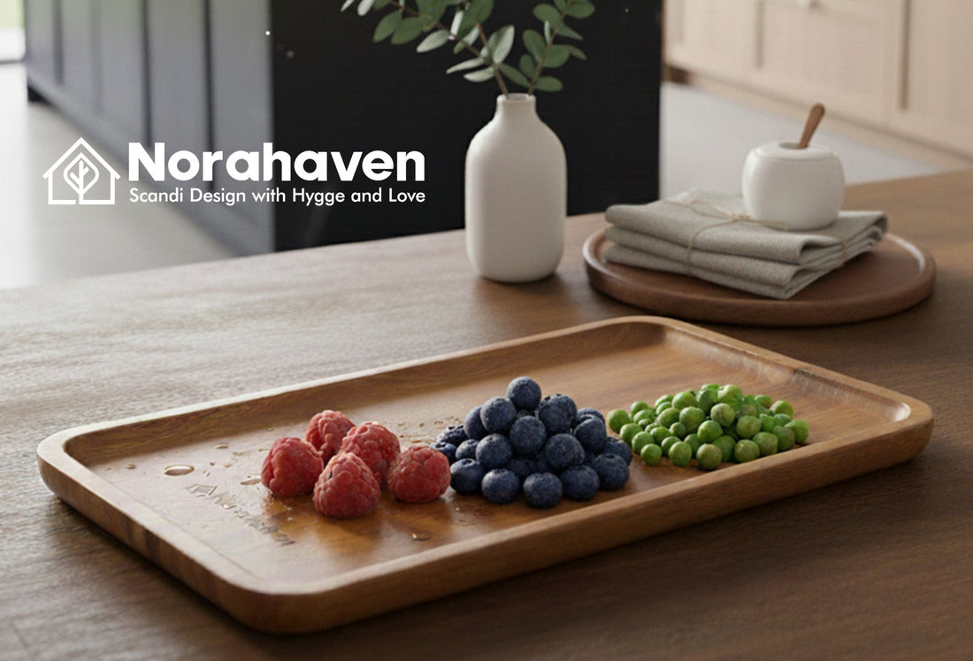 Are Plastic Defrost Boards Really Eco? Norahaven Wooden Tray Lets You Reduce Plastic from the Kitchen