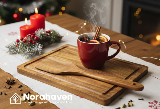 Winter Family Hot Wine, Why Need Wood Kitchenware? Norahaven's Nordic Holiday Drink