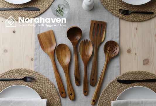 Kitchen Kitchenware, Why Choose Acacia? Norahaven Set's Natural Cooking Experience