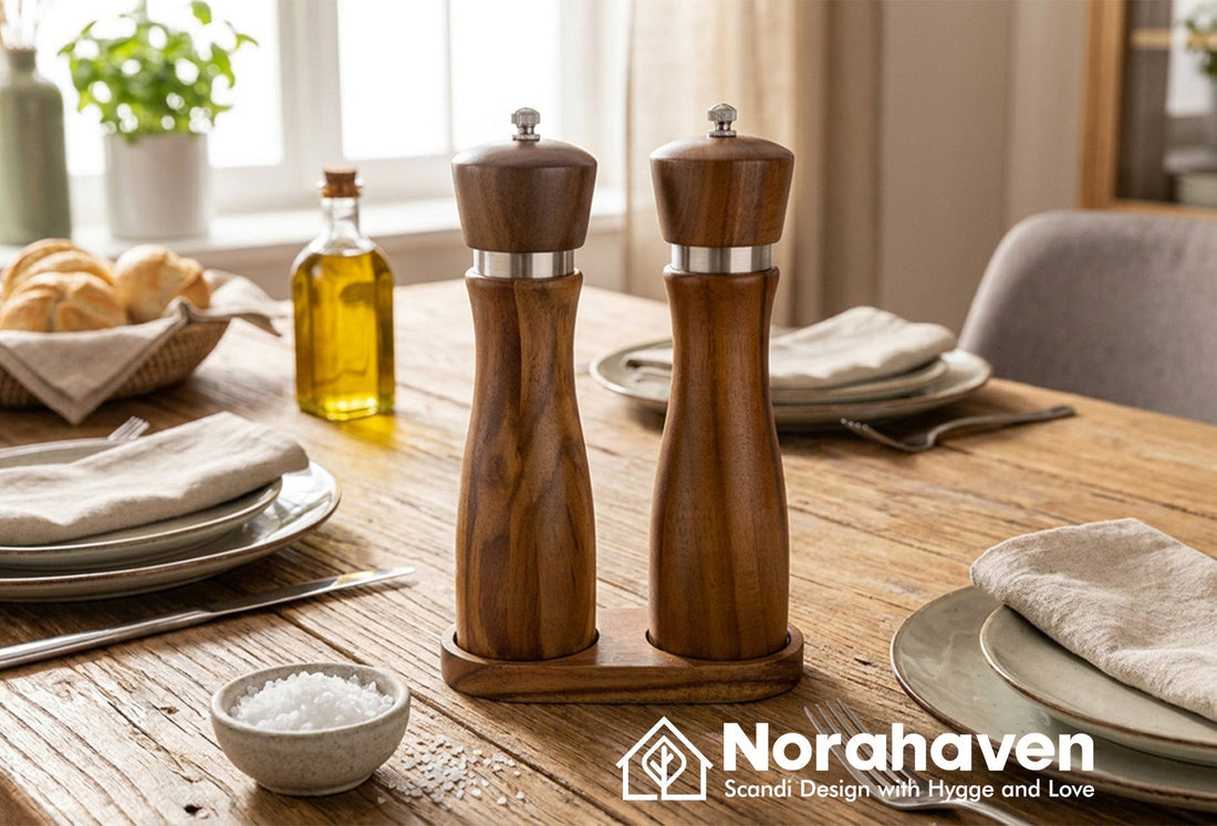 Scandinavian Aesthetics: Still Using Plastic Salt Shakers? Bring the Feeling of Nature to Your Dining Table