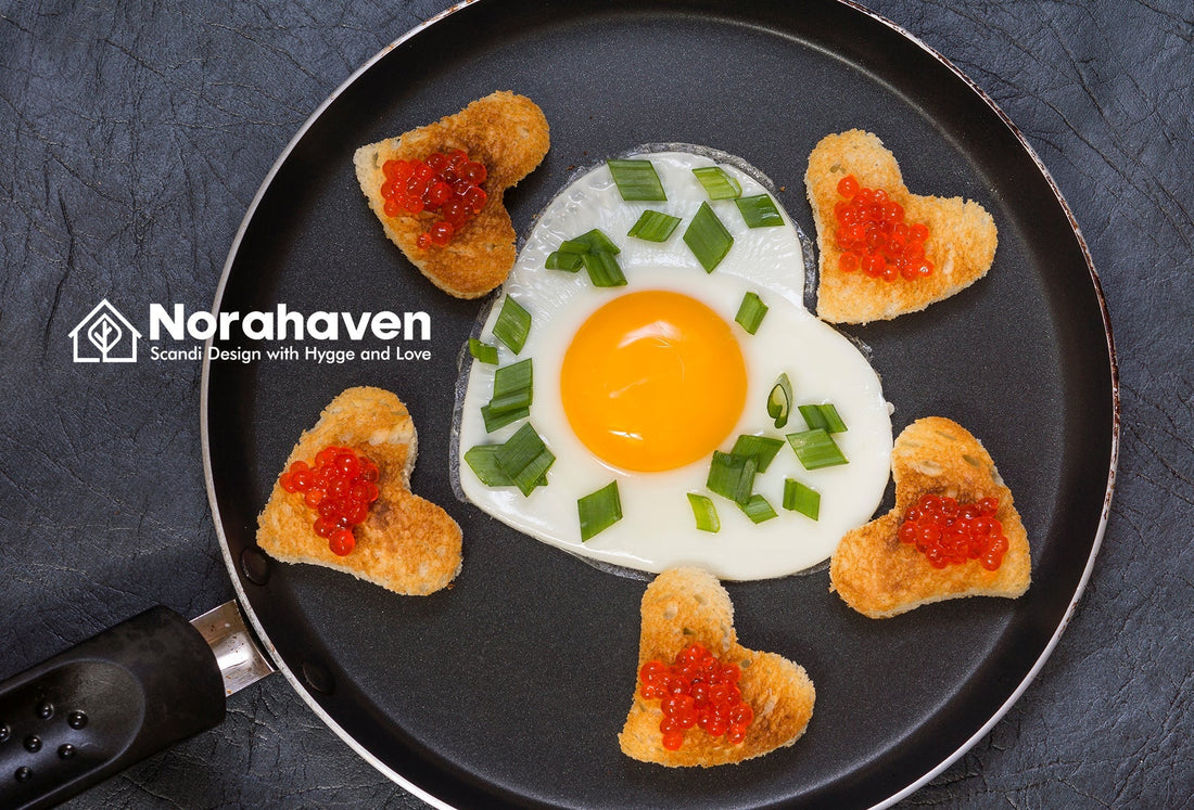 Always Breaking Yolks? How Norahaven Wooden Spatula Crafts Perfect Runny Forest Mushroom Eggs