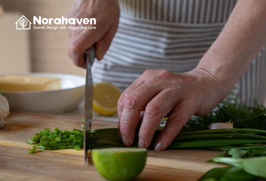 Is Your Cutting Board Just a Tool? How Norahaven Solid Wood Board Becomes a Nordic Forest Canvas