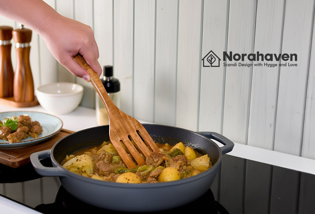Why Nordic Chefs Love Wood Utensils? Norahaven Wood Utensils Professional Advantages from Heat Control to Ingredient Protection