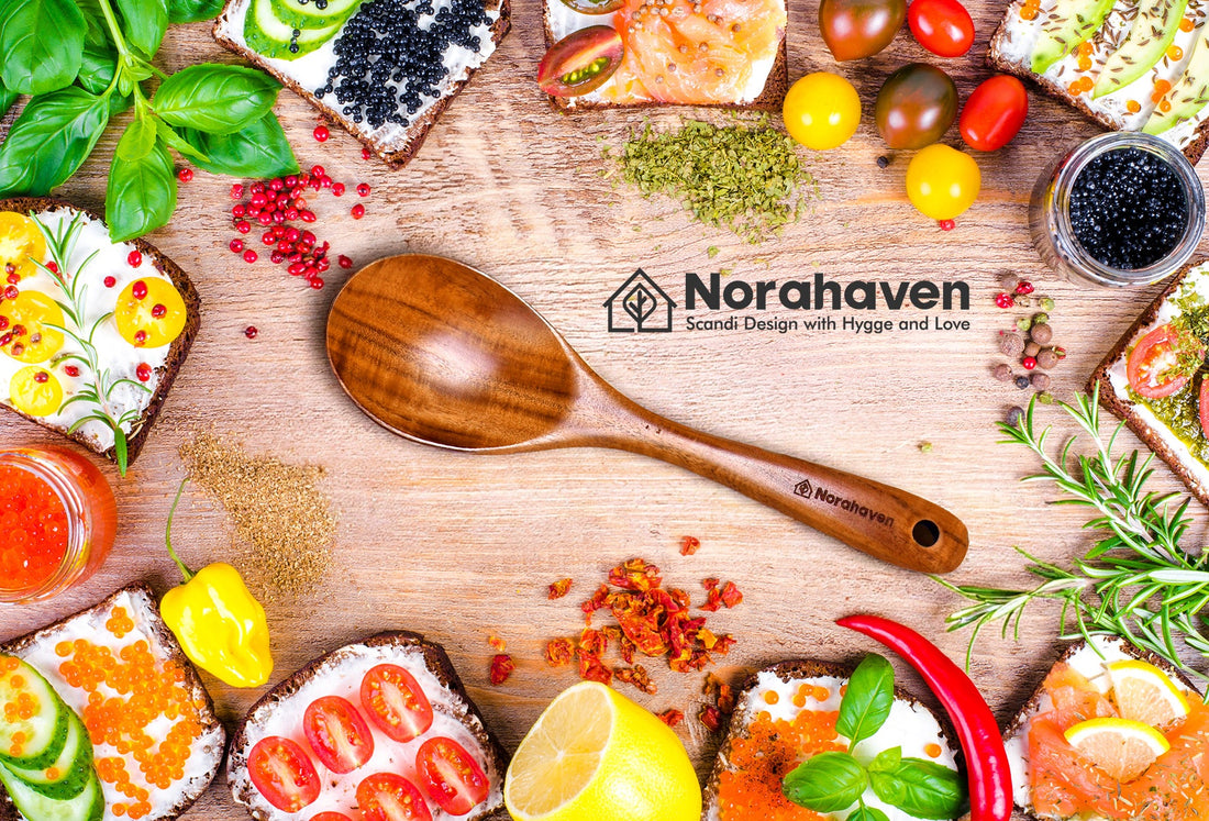 Sandwich Spreading Always Dripping? How Norahaven Wooden Spoon Masters Nordic Flat-Push Even Technique