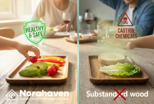 Substandard Wood Products Have Chemical Odor? Why Norahaven FSC Certified Acacia Wood Kitchenware is the Better Choice