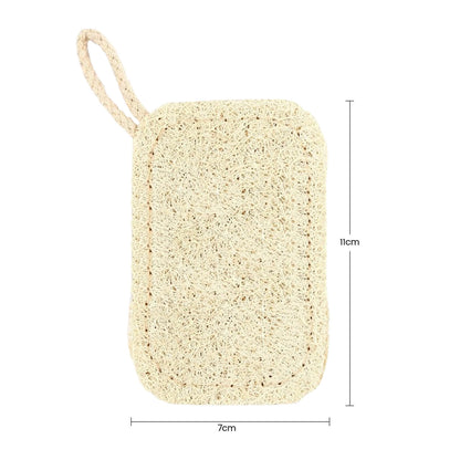 【Gave, ikke til salg】 Naturlig blød luffa rengøringssvamp, dobbeltsidet, 3-pakning