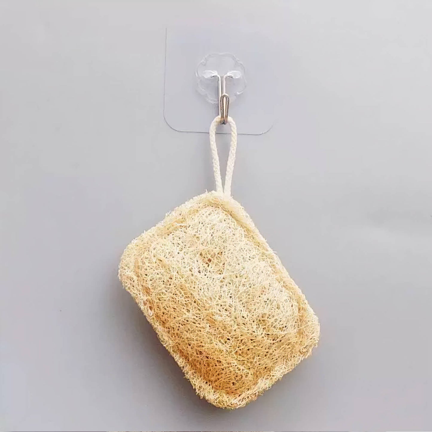 【Gave, ikke til salg】 Naturlig blød luffa rengøringssvamp, dobbeltsidet, 3-pakning